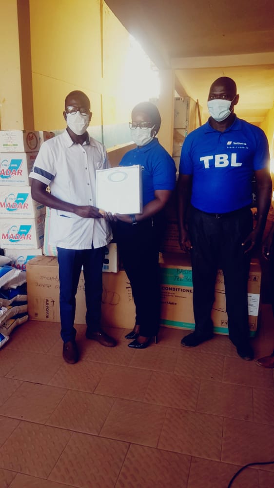 TRUST BANK DONATES D100,000 TO BASSE DISTRICT HOSPITAL – Trust Bank Ltd